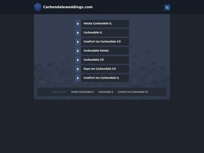 carbondaleweddings.com snapshot