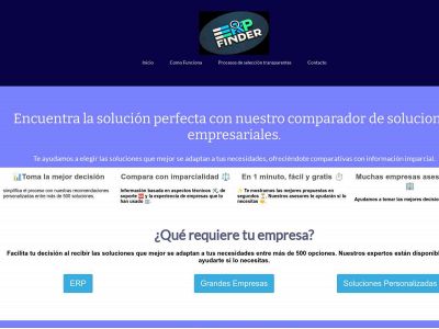erpfinder.es snapshot