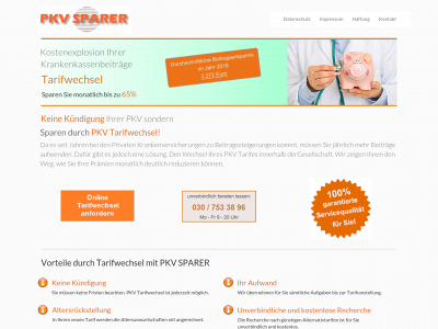 pkvsparer.de snapshot