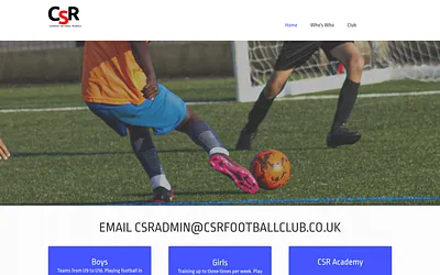 csrfootballclub.co.uk snapshot