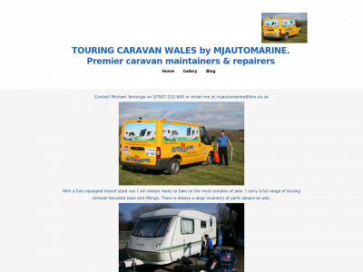 touringcaravanwales.co.uk snapshot