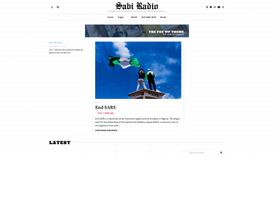 sabiradio.com snapshot