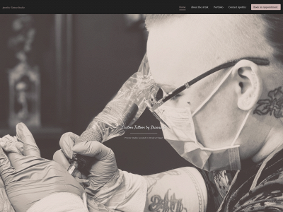 apothictattoostudio.com snapshot