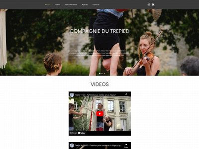 compagniedutrepied.com snapshot