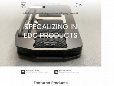 tevalknives.com snapshot