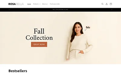 rosabellafashion.com snapshot