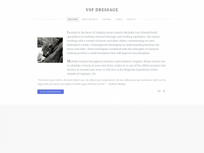 www.vspdressage.com snapshot