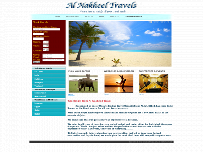 alnakheeltravels.com snapshot
