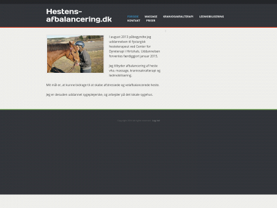 hestens-afbalancering.dk snapshot