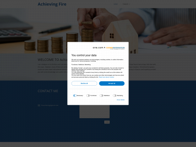 achievingfire.com snapshot