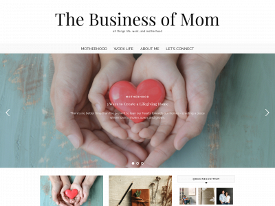 thebusinessofmom.com snapshot