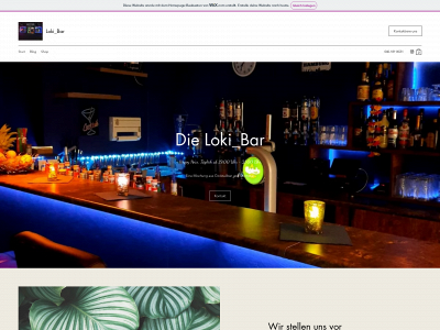 lokicocktailbar.com snapshot