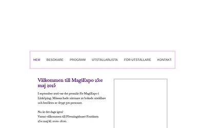 magiexpo.se snapshot