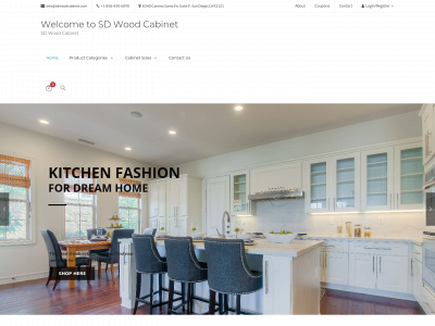 sdwoodcabinet.com snapshot