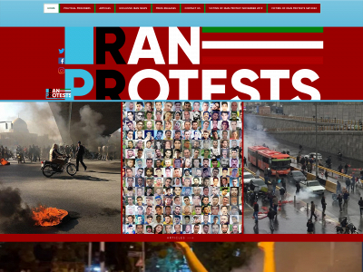 iranprotests.com snapshot