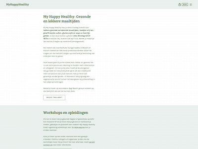 myhappyhealthy.be snapshot