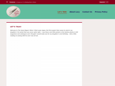 theseamripper.com snapshot