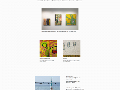 johanhaugenart.com snapshot