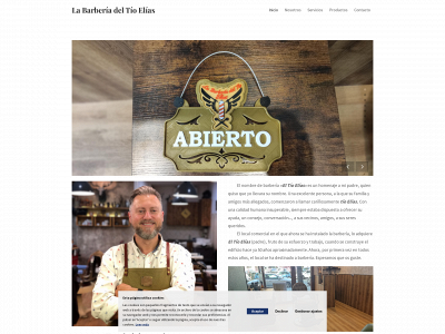 labarberiadeltioelias.com snapshot