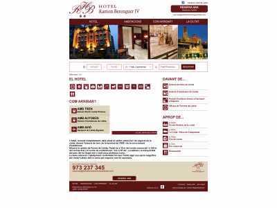hotelramonberenguerlleida.com snapshot