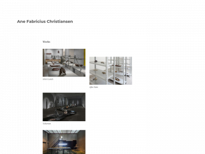 anefabricius.com snapshot