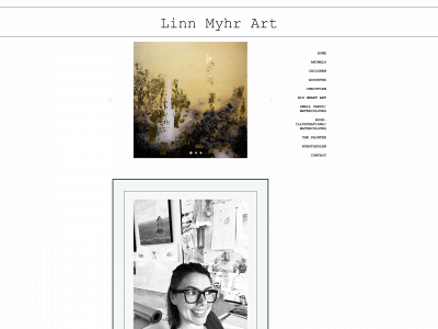 linnmyhrart.com snapshot
