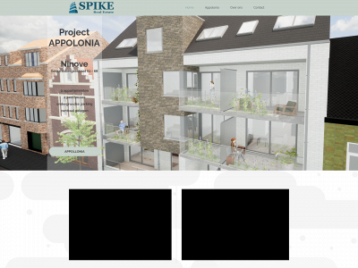 spikerealestate.be snapshot