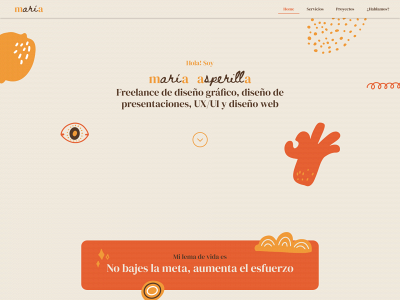 mariaasperilla.es snapshot