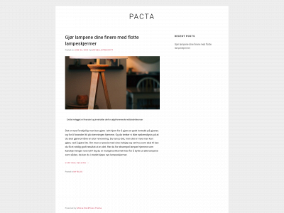 pacta.no snapshot