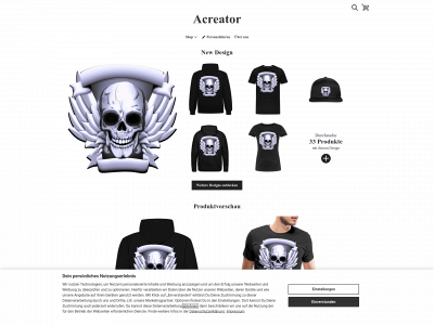 acreator.de snapshot
