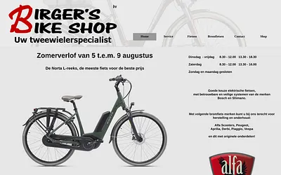 birgersbikeshop.be snapshot