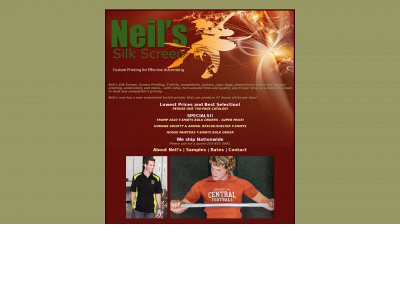neilssilkscreen.com snapshot