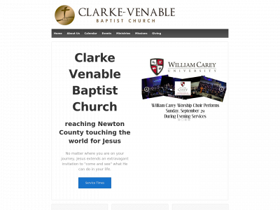 clarkevenable.com snapshot