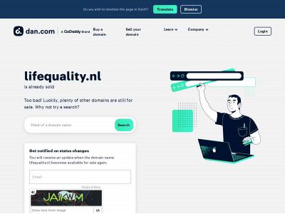 lifequality.nl snapshot