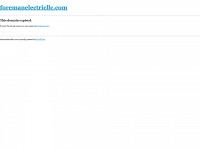foremanelectricllc.com snapshot