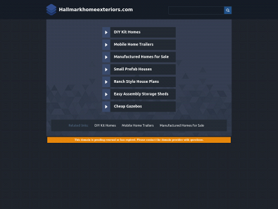 hallmarkhomeexteriors.com snapshot