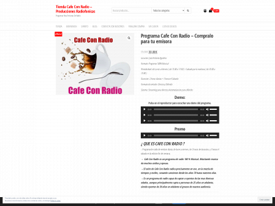 cafeconradio.com snapshot