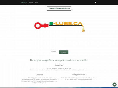e-lube.ca snapshot