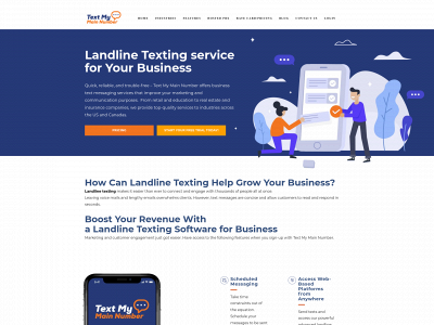 textmymainnumber.com snapshot
