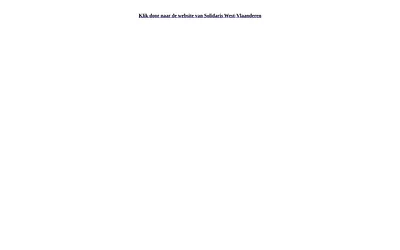 solidaris-wvl.be snapshot