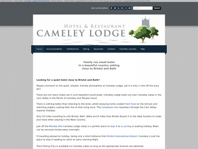 cameleylodge.co.uk snapshot
