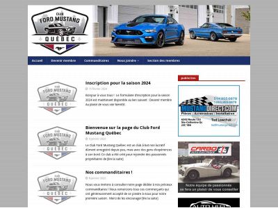 clubfordmustang.com snapshot