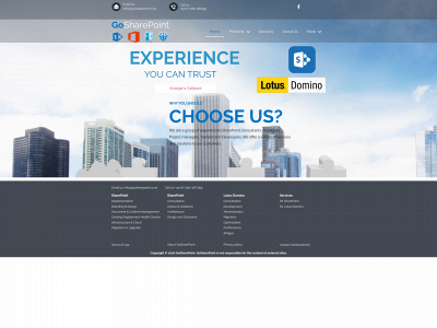 gosharepoint.co.uk snapshot