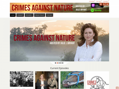 crimesagainstnaturepodcast.com snapshot