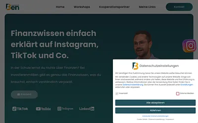 investierenmitben.com snapshot