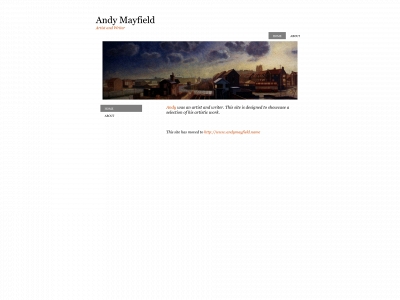 andymayfield.info snapshot