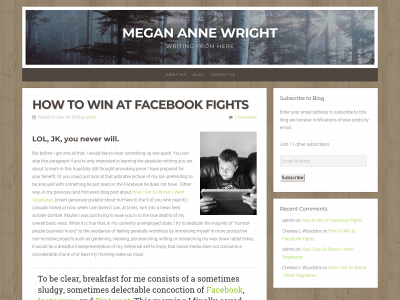 meganannewright.com snapshot
