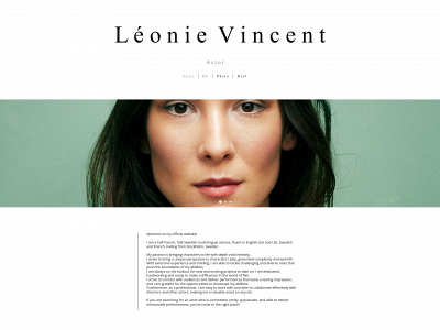 leonievincent.com snapshot