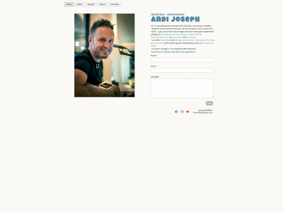 andijoseph.com snapshot