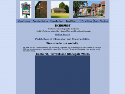 ticehurstonline.org snapshot